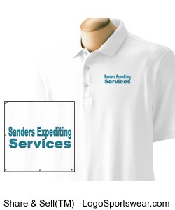 Sanders Expediting Services Polo Design Zoom